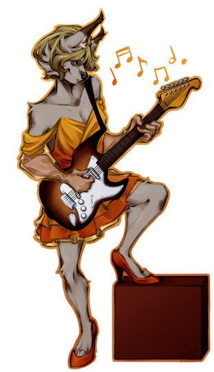guitar ych
